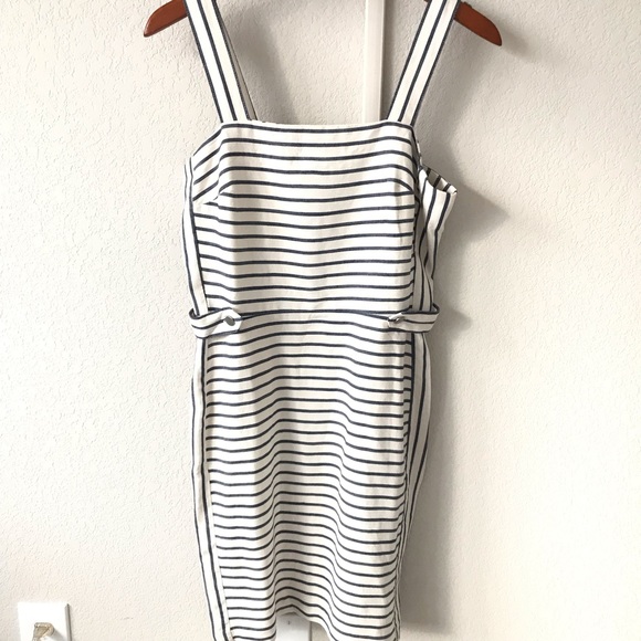 Banana Republic Dresses & Skirts - Banana Republic Navy and White Striped Dress